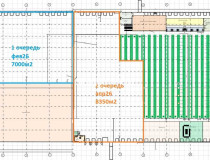 plans. Сухой склад (+18) Офисно-складской комплекс PNK Парк Ростов-на-Дону Ростовская обл, Аксайский р-н, тер промышленная зона, ул Новочеркасское Шоссе, уч 180, 15 352 м2 фото 1